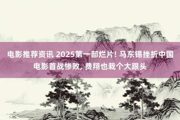 电影推荐资讯 2025第一部烂片! 马东锡挫折中国电影首战惨败, 费翔也栽个大跟头